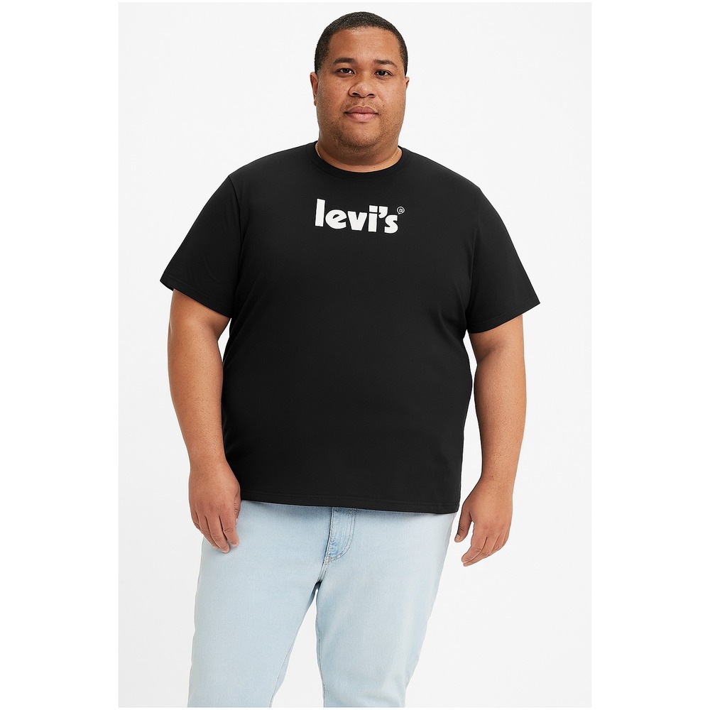 Levi's Big & Tall Mens Crew Neck Short Sleeve Regular Fit Graphic T-Shirt 3XL